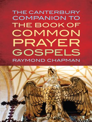 cover image of The Canterbury Companion to the Book of Common Prayer Gospels